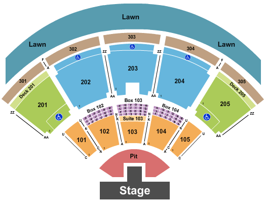 Talking Stick Resort Amphitheatre Thomas Rhett Seating Chart